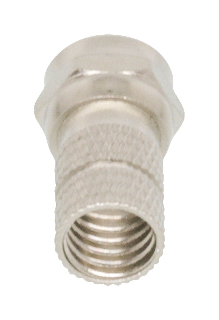 Valueline fc-001prof f-connector male metaal zilver
