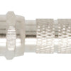 Valueline fc-001prof f-connector male metaal zilver
