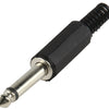 Valueline jc-011 6.35 mm mono jack plug