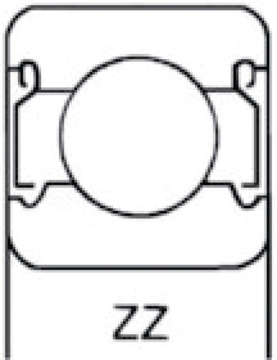 Hq w1-04510 kogellager 6201 zz