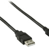 Valueline vlcp60500b10 usb 2.0 usb a male - usb micro b male kabel 1,00 m zwart