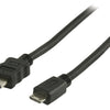Valueline vlvp34500b10 high speed hdmi kabel met ethernet hdmi - hdmi mini-connector 1,00 m zwart