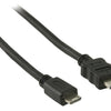 Valueline vlvp34500b10 high speed hdmi kabel met ethernet hdmi - hdmi mini-connector 1,00 m zwart