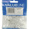 Valueline vlcp89300t rj45 connectoren voor solid utp cat 5 kabels