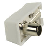 Valueline vlsp40900w gehoekte coax connectoren coax mannelijk wit
