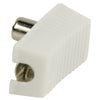 Valueline vlsp40900w gehoekte coax connectoren coax mannelijk wit