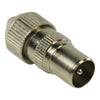 Valueline vlsp40902m ongesoldeerde coax connectoren coax mannelijk metaal
