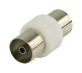 Valueline vlsp40941w coax koppeling coax vrouwelijk - coax vrouwelijk wit - afbeelding 1