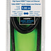 Valueline vlvb34000b10 high speed hdmi kabel met ethernet hdmi-connector - hdmi-connector 1.00 m zwart