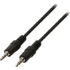 Valueline vlap22000b05 jack stereo audiokabel 3,5 mm mannelijk - 3,5 mm mannelijk 0,50 m zwart