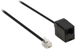 Valueline Valueline VLTP90205B100 Telecom Verlengkabel Rj11 Mannelijk Rj11 Vrouwelijk 10,0 M Zwart - afbeelding 3