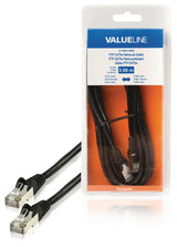 Valueline vlcb85110b30 ftp cat5e netwerkkabel rj45 mannelijk - rj45 mannelijk 3,00 m zwart - afbeelding 1