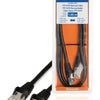 Valueline vlcb85210b10 cat6 f utp netwerkkabel rj45 (8 8) male - rj45 (8 8) male 1.00 m zwart