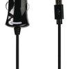 Valueline vlmb60890b10 micro-usb-autolader micro usb male - 12v autoaansluiting 1,00 m zwart 2.1a