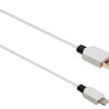 K ouml;nig knm39300w10 sync and charge kabel 8-pins lightning male - usb 2.0 a male 1,00 m wit