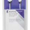 K ouml;nig knm39300w10 sync and charge kabel 8-pins lightning male - usb 2.0 a male 1,00 m wit