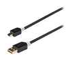 Valueline vlcb85100b50 utp cat5e netwerkkabel rj45 mannelijk - rj45 mannelijk 5,00 m zwart