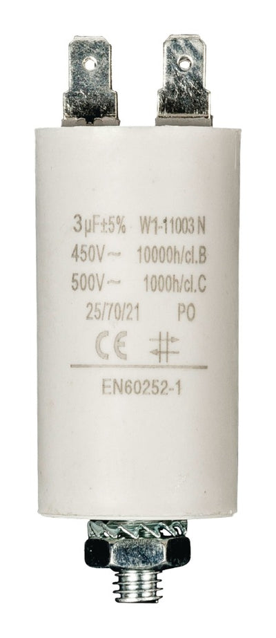 Fixapart w1-11003n condensator 3.0 uf 450 v + aarde