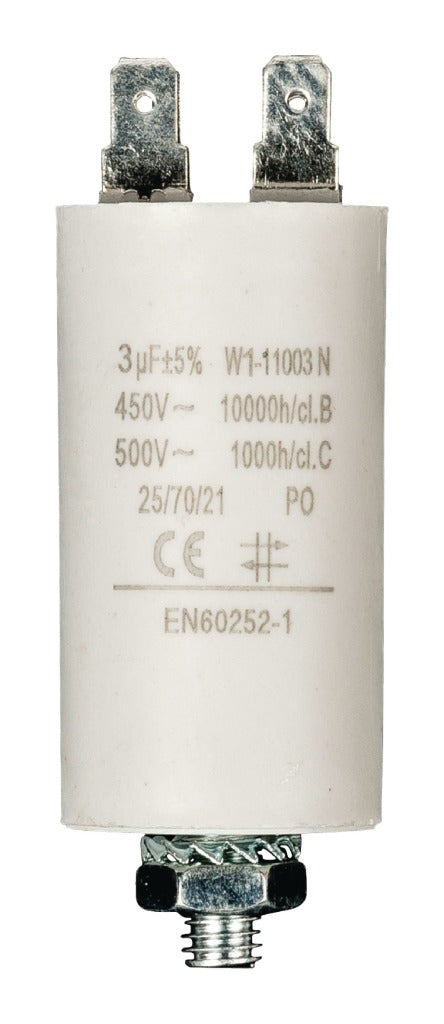 Fixapart w1-11003n condensator 3.0 uf 450 v + aarde