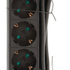 Valueline vles615f001bl stekkerdoos 6-wegs 1.50 m zwart