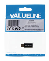 Valueline vlcp60910b usb 2.0-adapter usb-c male - usb micro-b female zwart - afbeelding 4
