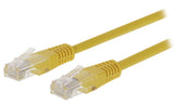 Valueline vlct85000y30 cat5e utp netwerkkabel rj45 (8 8) male - rj45 (8 8) male 3.00 m geel - afbeelding 1