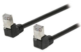 Valueline vlcp85127b100 cat5e sf utp netwerkkabel rj45 (8 8) male - rj45 (8 8) male 10.0 m zwart - afbeelding 1