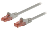 Valueline vlcp85200e1.50 cat6 utp netwerkkabel rj45 (8 8) male - rj45 (8 8) male 1.50 m grijs - afbeelding 1