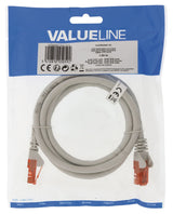 Valueline vlcp85200e1.50 cat6 utp netwerkkabel rj45 (8 8) male - rj45 (8 8) male 1.50 m grijs - afbeelding 3