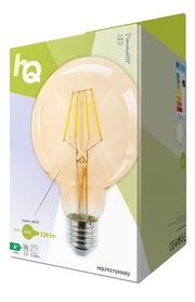 HQ HQ HQLFE27G95002 Led Retro Filament Lamp E27 Dimbaar G95 4 W 320 Lm 2500 K - afbeelding 4