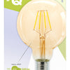 HQ HQ HQLFE27G95002 Led Retro Filament Lamp E27 Dimbaar G95 4 W 320 Lm 2500 K