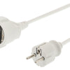 Jipy k ouml;nig ec103f1wh stroom verlengkabel 3 m h05vv-f 3g1.5 ip20 wit