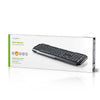 Nedis kbmu100bkus bedraad usb-toetsenbord multimediatoetsen us international