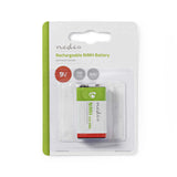Bouwkern oplaadbare nimh-batterij e-block - 8.4 v dc - 250 mah - voorgeladen - 1-blister - 6lr61 - groen rood - afbeelding 2