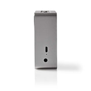 Nedis spbt1002gy luidspreker met bluetooth® 15 w metal design gunmetal - afbeelding 4