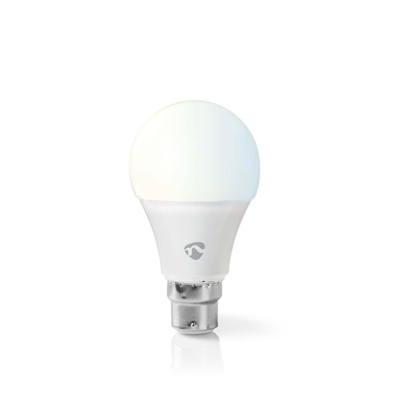 Nedis wifilw10wtb22 wi-fi slimme led-lamp warm- tot koud-wit b22