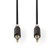 Nedis cabp22000at20 stereo audiokabel 3,5 mm male - 3,5 mm male 2,0 m antraciet - afbeelding 1