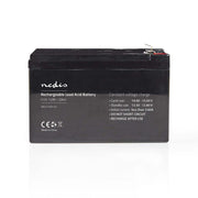 Nedis bala1200012v oplaadbare loodzuuraccu 12v 12 000 mah 167 x 181 x 77 mm - afbeelding 1