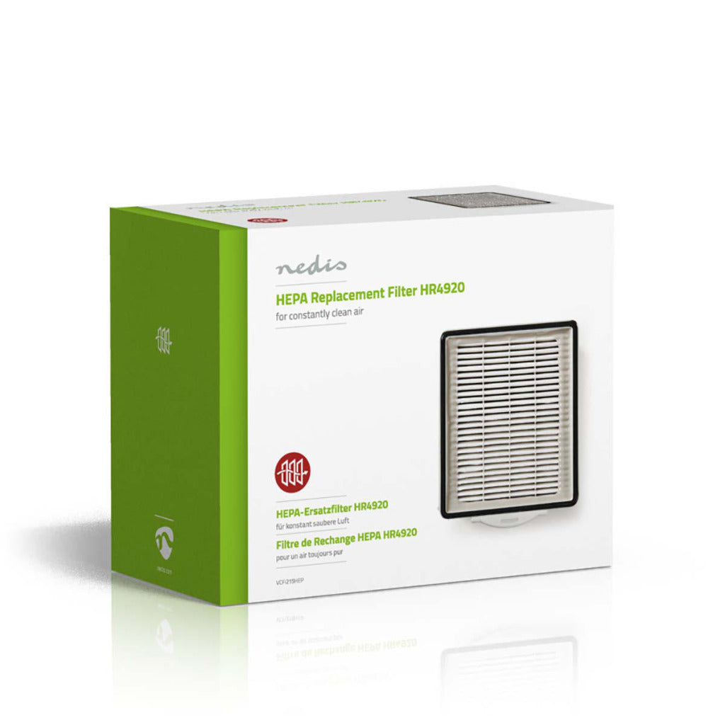 Nedis vcfi215hep hepa-filter philips clain air hr4920