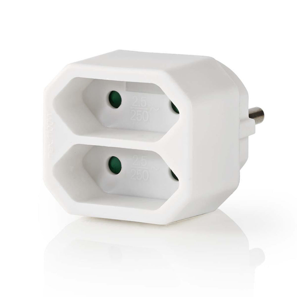 Nedis stroomadapter psspl200c1wt wit