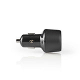 Nedis ccqc600abk autolader 3,0 a 2x usb (qc 3.0) zwart - afbeelding 4