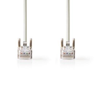 Nedis ccgt85000gy20 cat 5e utp-netwerkkabel rj45 (8p8c) male - rj45 (8p8c) male 2,0 m grijs