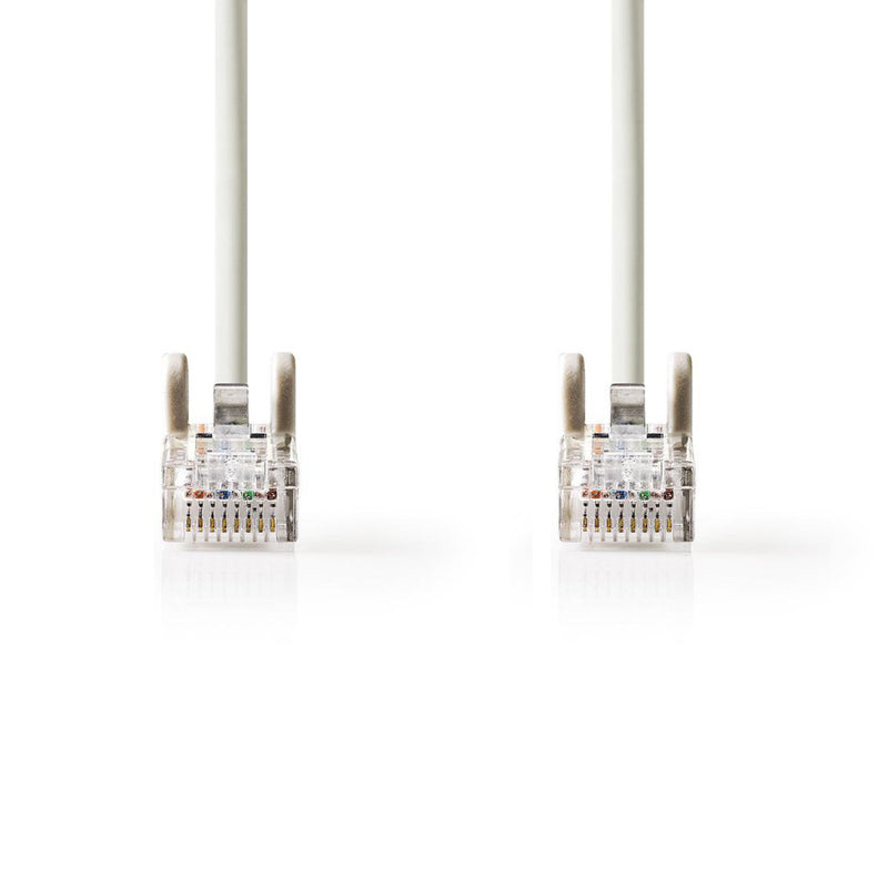 Nedis ccgt85000gy20 cat 5e utp-netwerkkabel rj45 (8p8c) male - rj45 (8p8c) male 2,0 m grijs