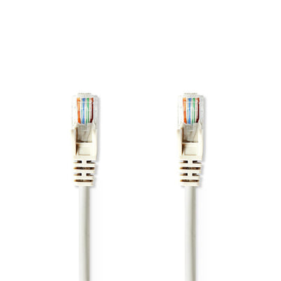 Nedis ccgt85000gy20 cat 5e utp-netwerkkabel rj45 (8p8c) male - rj45 (8p8c) male 2,0 m grijs