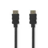 Nedis cvgt34000bk15 high speed hdmi-kabel met ethernet hdmi-connector - hdmi-connector 1,5 m zwart - afbeelding 1