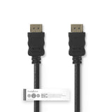 Nedis cvgt34000bk15 high speed hdmi-kabel met ethernet hdmi-connector - hdmi-connector 1,5 m zwart - afbeelding 3