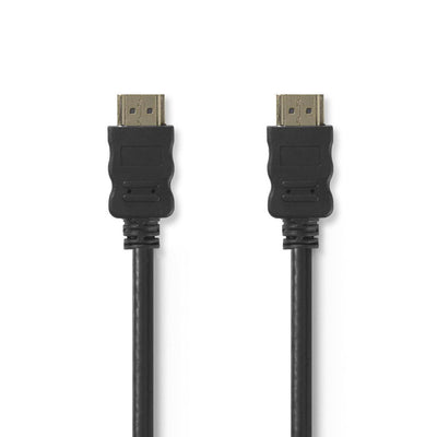 Nedis cvgt34000bk20 high speed hdmi-kabel met ethernet hdmi-connector - hdmi-connector 2,0 m zwart