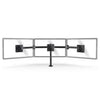 Nedis ergotmm100bk ergonomische monitorbeugel drie monitor-armen draai- en kantelbaar zwart