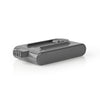 Nedis v2ahdy21v602 stofzuiger-accu li-ion 21,6 v 2 ah 43,2 wh vervanging voor dyson dc16-serie