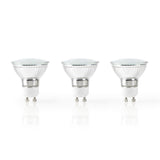 Nedis wifilw31crgu10 wi-fi smart led-lamp warm wit gu10 3-pack - afbeelding 2